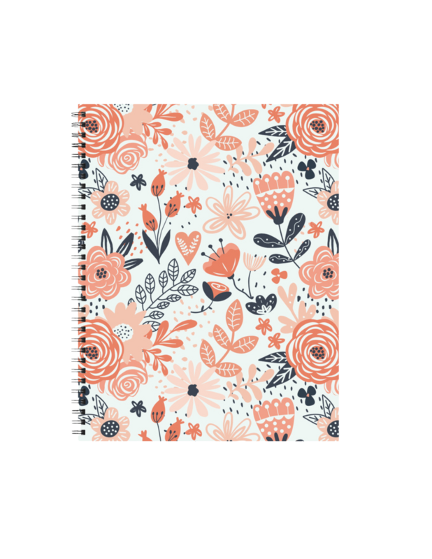 Boho Blossoms Notebook