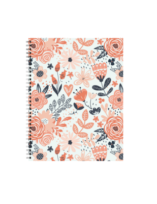 Boho Blossoms Notebook