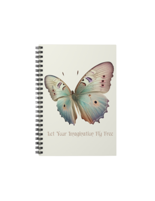 Vintage Pastels Notebook - Imagination