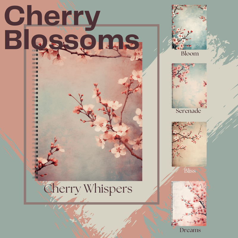 Cherry Blossoms Notebook