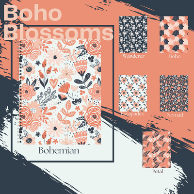 Boho Blossoms Notebook