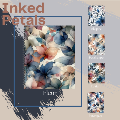 Inked Petals Notebook