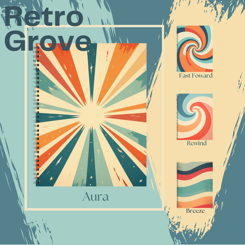 Retro Grove Notebook