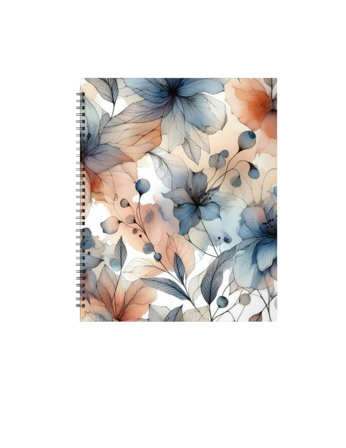 Inked Petals Notebook