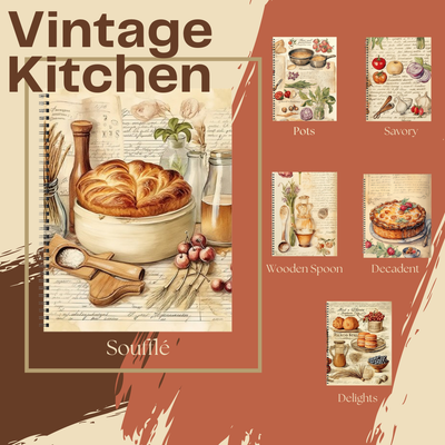 Vintage Kitchen Recipe Book