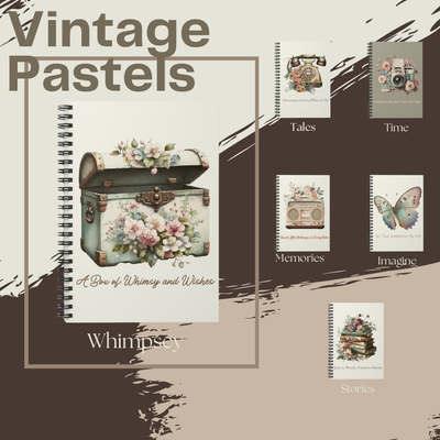 Vintage Pastels Recipe Book