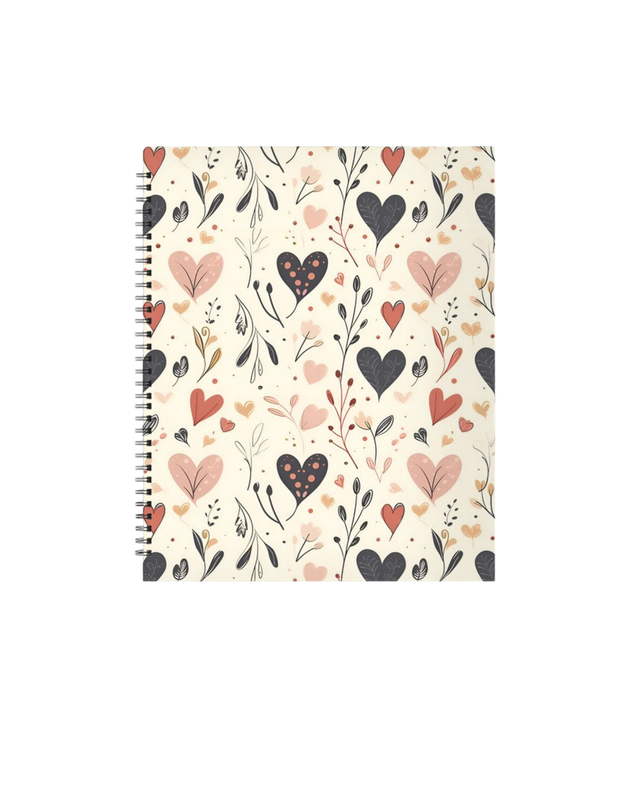 Vintage Hearts Planner