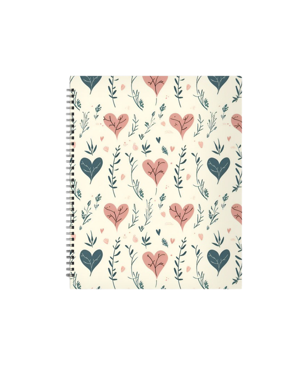 Vintage Hearts Recipe Book