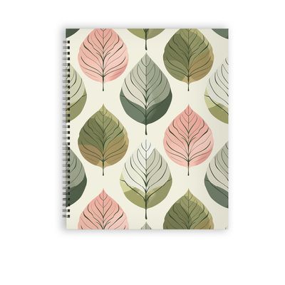 Pink and Green Notebook