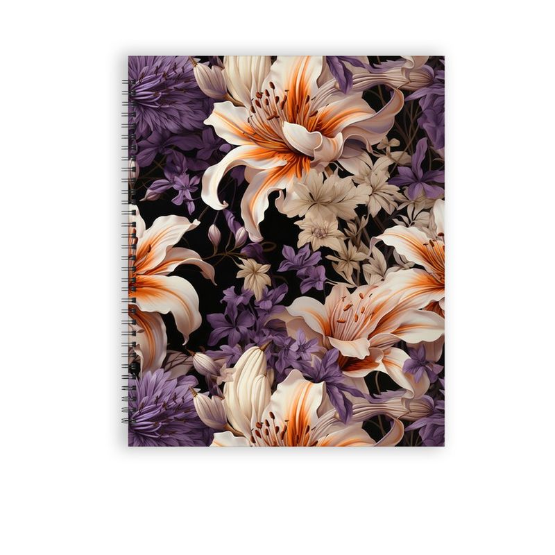 Purple in Lilies Planner