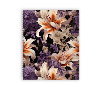 Purple in Lilies Planner
