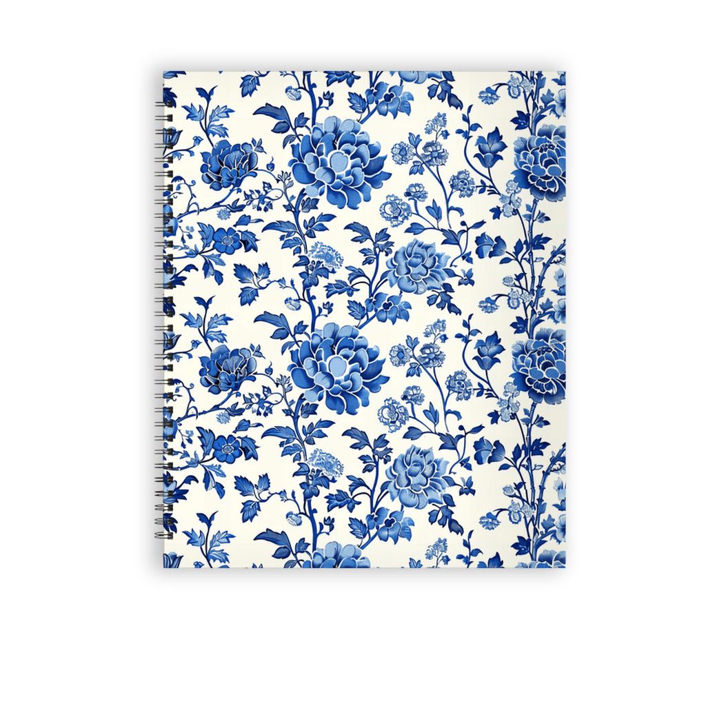 2025 Flowers Horizontal Planner