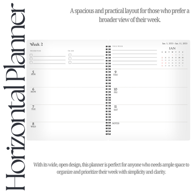 2025 Horizontal Planners