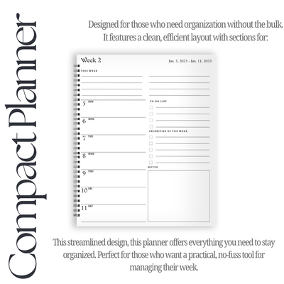 2025 Compact Planners