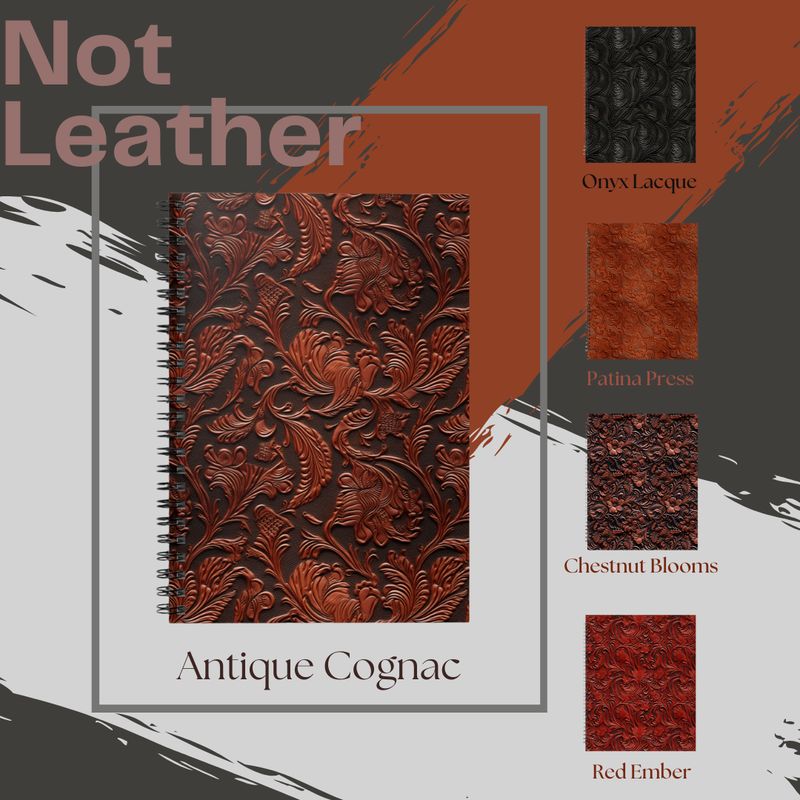 Not Leather Print Notebook