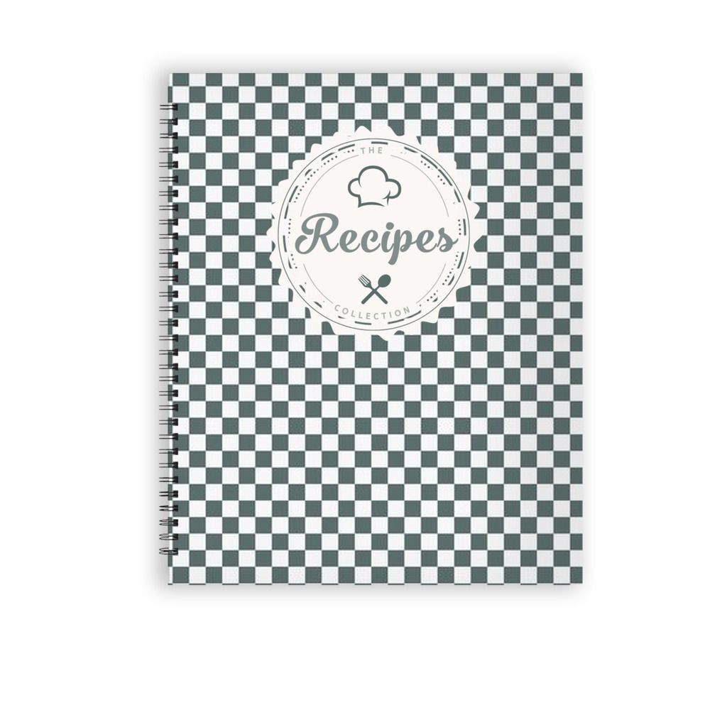 Patterned Recipe Book
