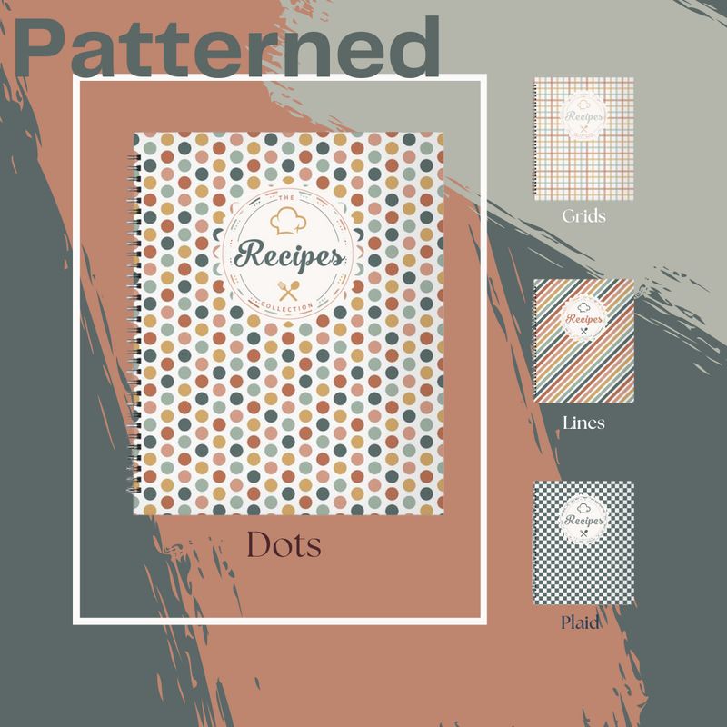 Patterned Recipe Book