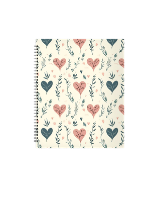 Vintage Hearts Recipe Book