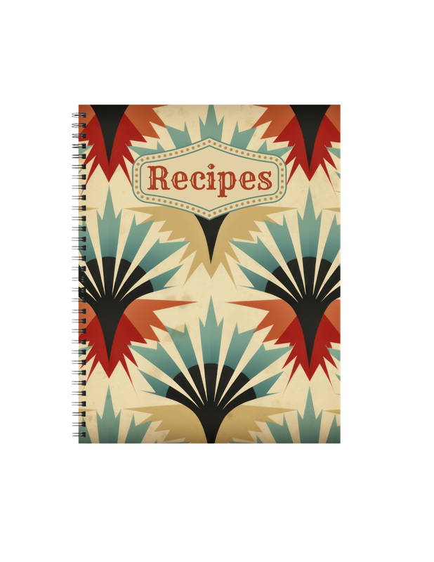 Retro Circus Theme Recipe Book