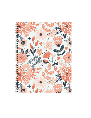 Boho Blossoms Notebook