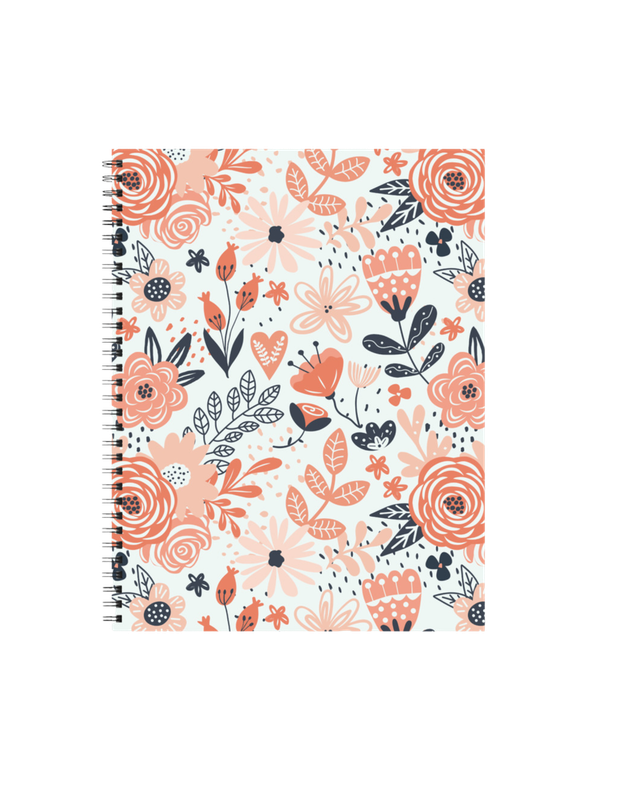 Boho Blossoms Notebook