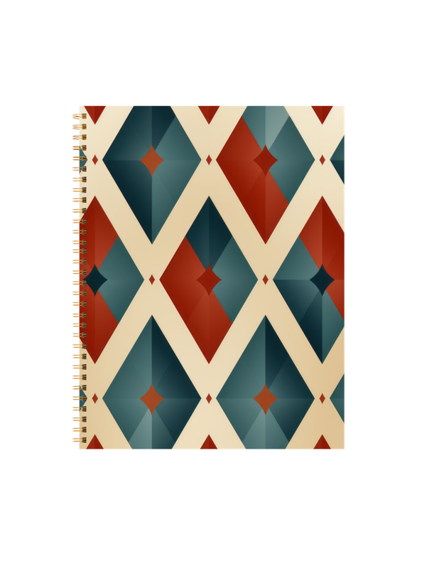 Retro Circus Theme Notebook