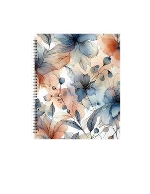 Inked Petals Notebook