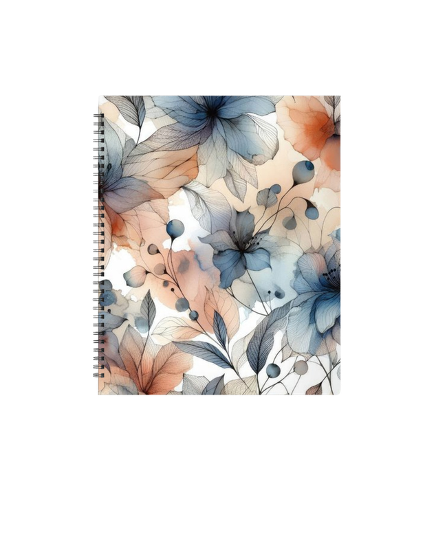 Inked Petals Notebook
