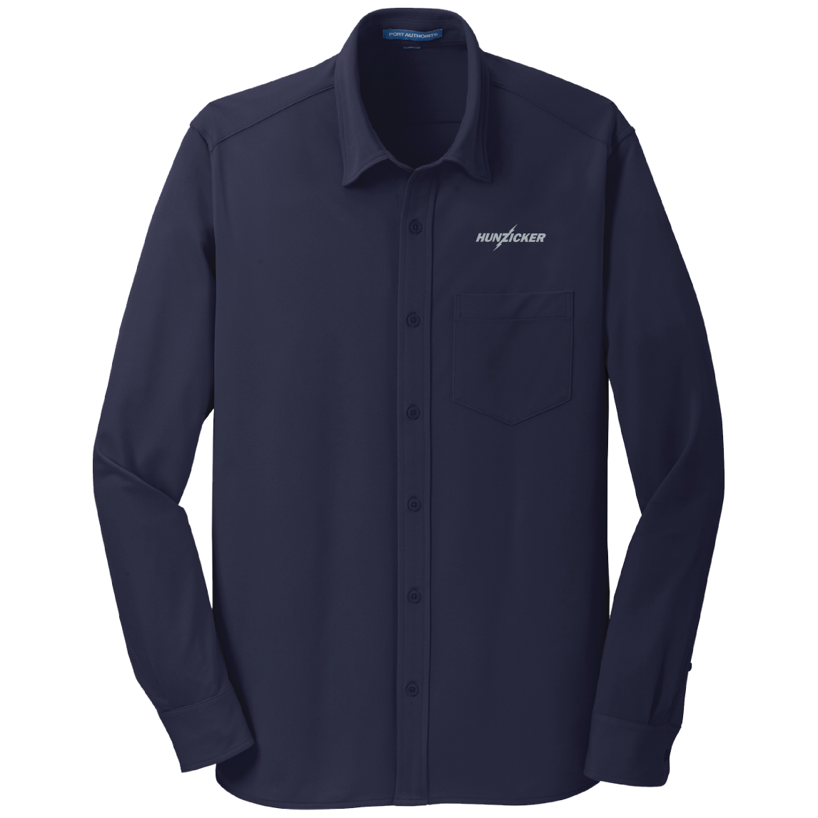Port Authority Men&#39;s Dimension Knit Dress Shirt