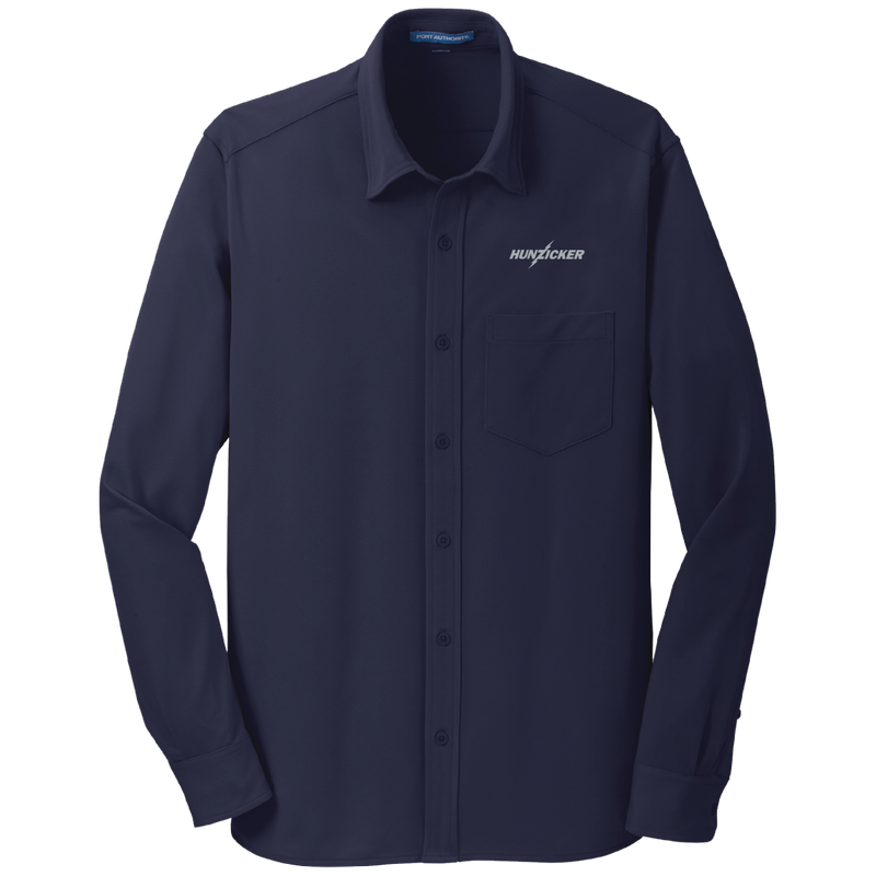 Port Authority Men's Dimension Knit Dress Shirt