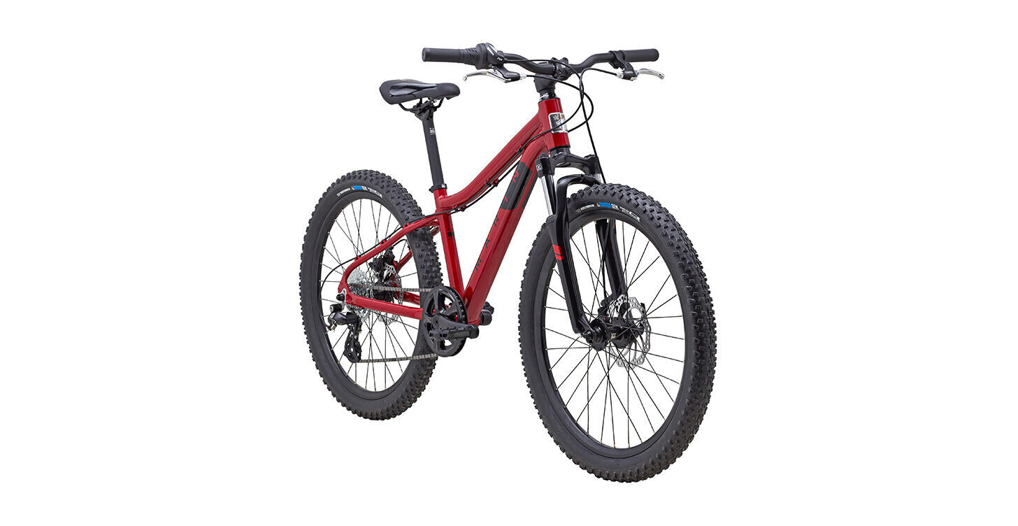Marin Bayview Trail 24", Color: Red/Black