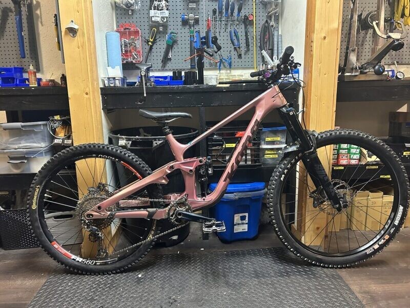 Kona Process X CR mullet staff bike - upgraded- Large Kona Process X CR mullet staff bike - upgraded- Large