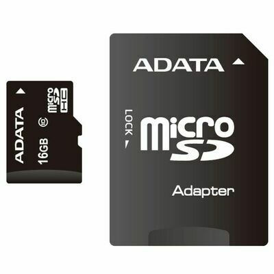Micro SD 16 GB + Adapter