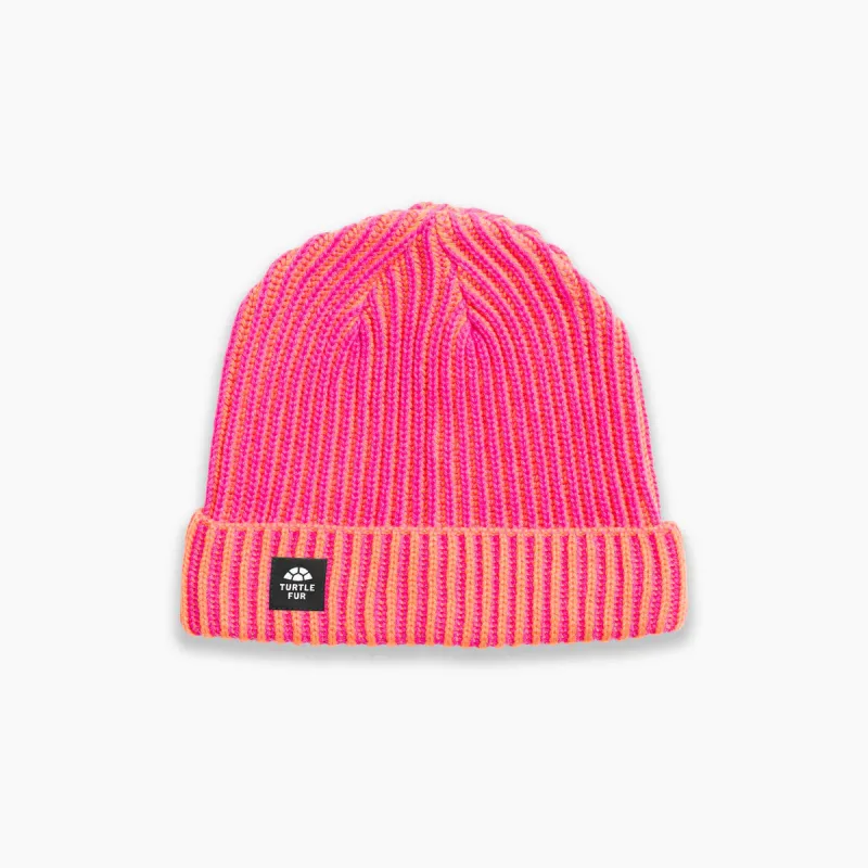 Recycled Sugarshack Watch Cap - Pink, Women's