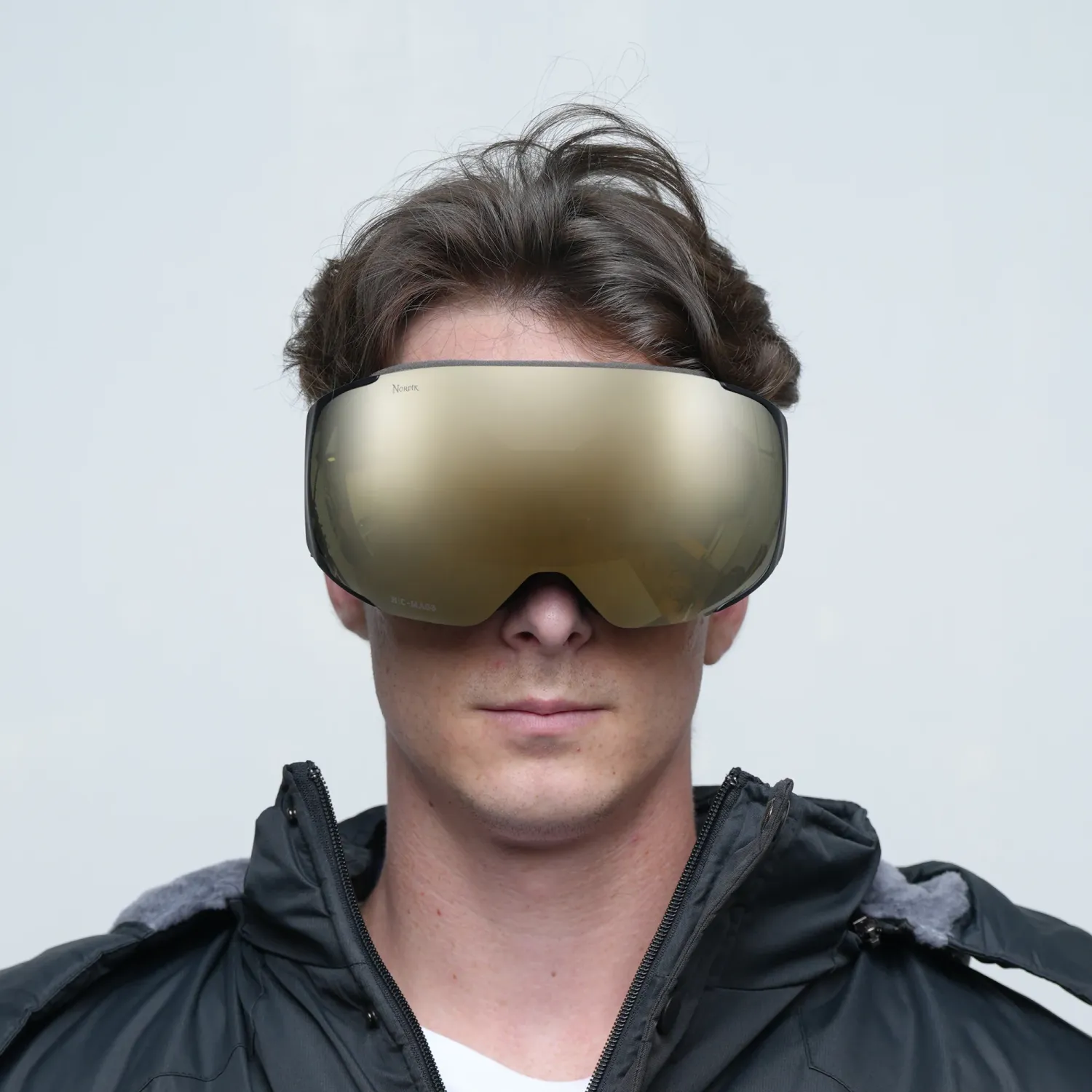 181C LOKI GOGGLES, Color: BLK/GOLD, Size: ONE