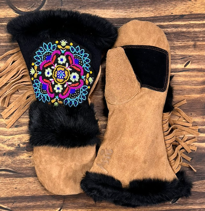 ASTIS MITTENS, Color: FRAZER, Size: L