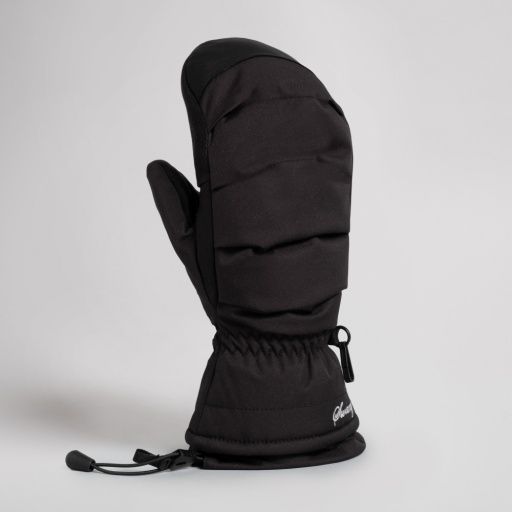 LADOWN MITT LADIES, Color: BLACK, Size: S