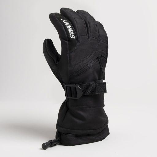 X-OVER JR GLOVE, Color: BLACK, Size: S