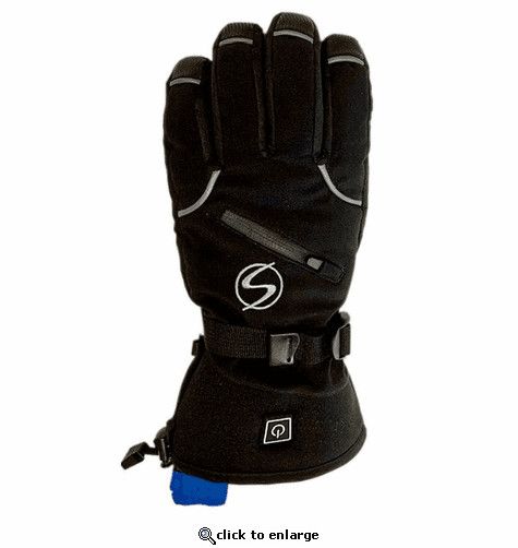 W STEP-UP HEATED GLOVE, Color: BLK, Size: S