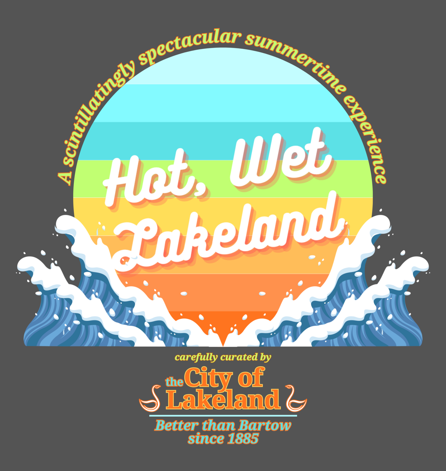 Hot, Wet Lakeland Tee