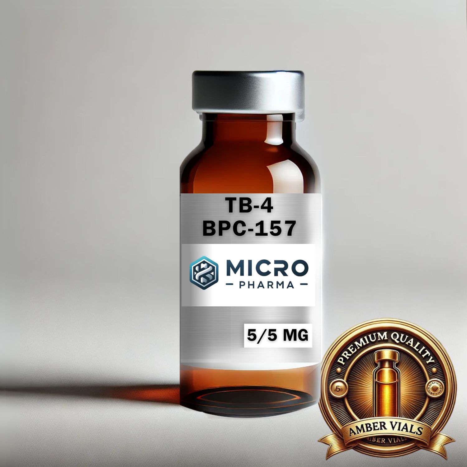🟢TB-4 / BPC-157 | 5/5mg Blend 🏆 Amber Edition