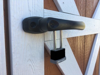 Heavy Duty Door Latch  for Shed Door (padlock not included)