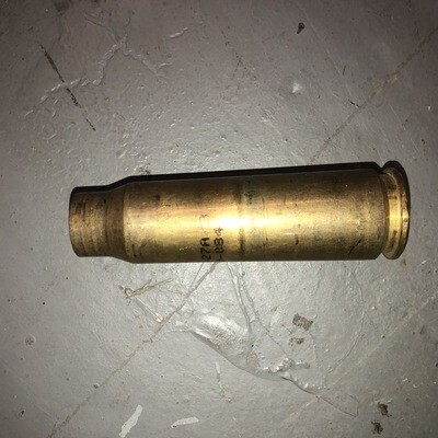 20mm PGU- 27A/ B Fired Brass Shell