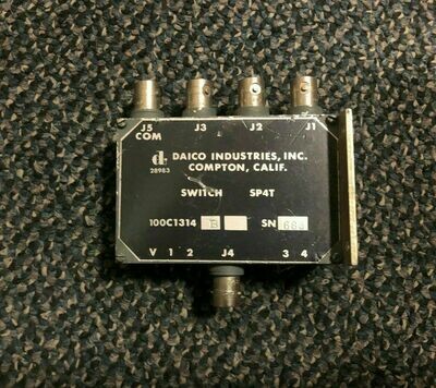 DAICO INDUSTRIES INC NON TRANSFER SWITCH RADIO FREQUENCY TRANSMISSIONS
