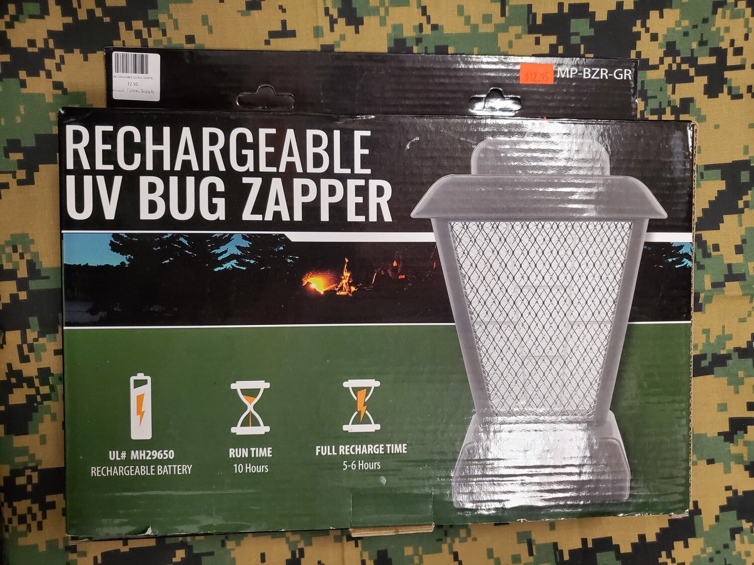 RECHARGEABLE UV BUG ZAPPER