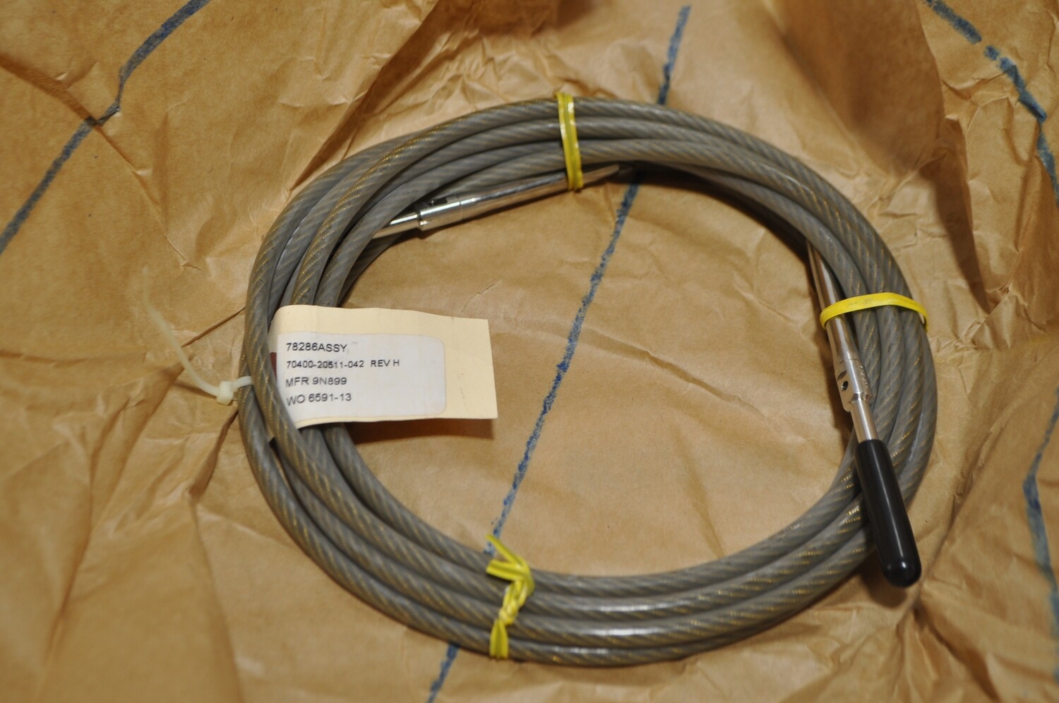 SIKORSKY UH-60 TAILCONE CONTROL PUSH PULL CABLE