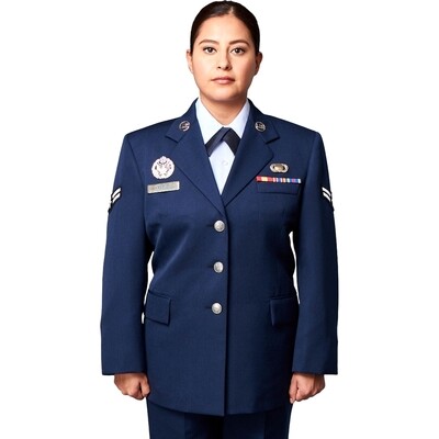 USAF SERVICE JACKET CLASS A ENLISTED WOMEN'S COAT