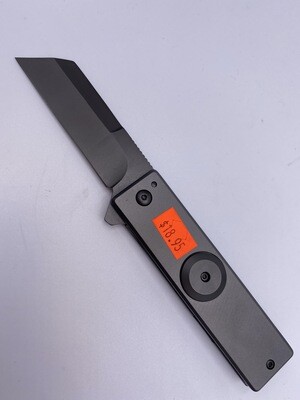 GREY FIDGET SPINNER STEEL KNIFE