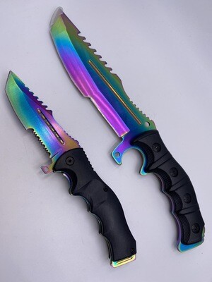 RAINBOW TANTO KNIFE SET