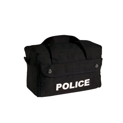 SMALL CANVAS BAG W/POLICE LOGO